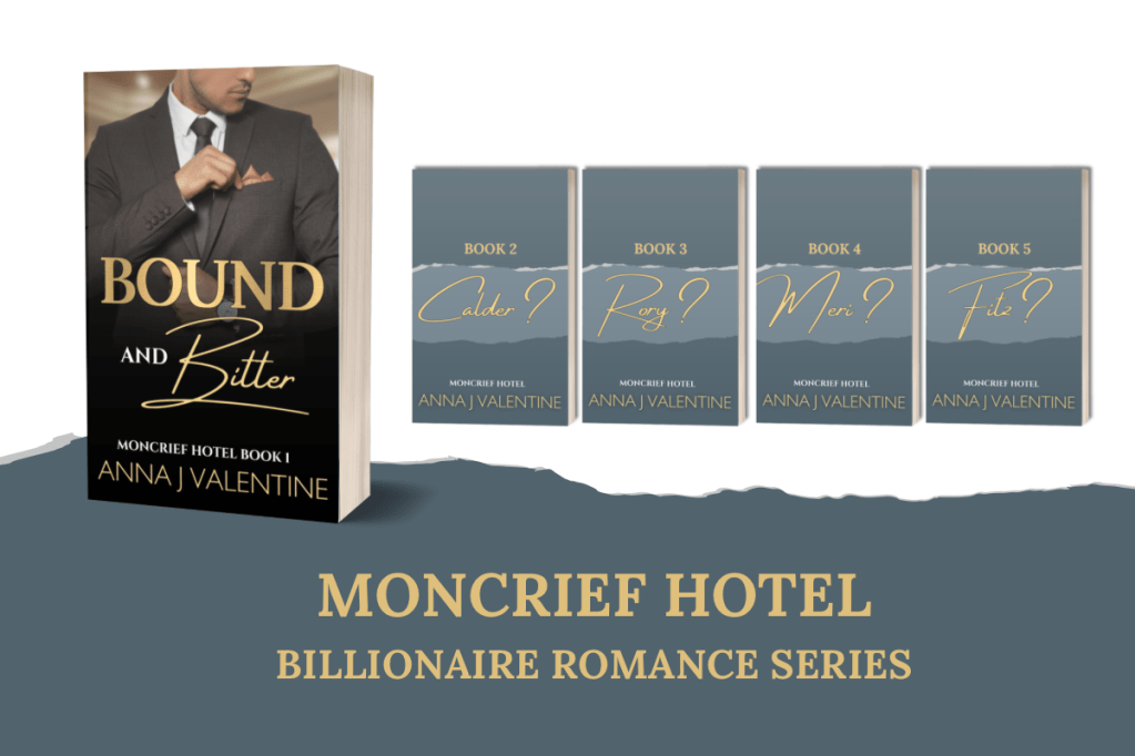 Moncrief Hotel book covers