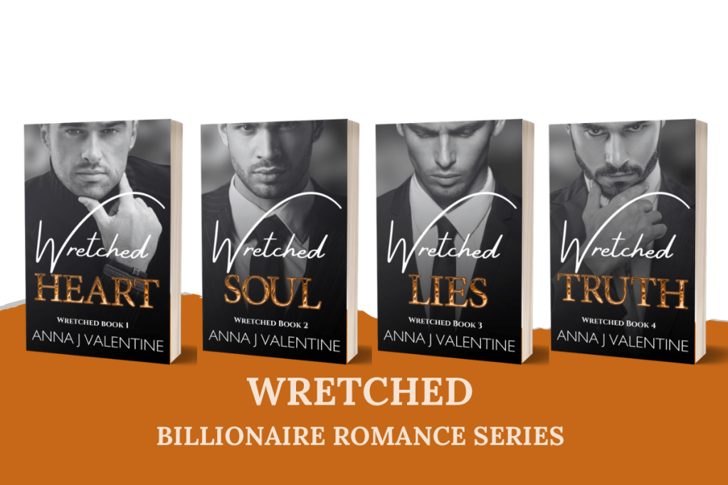 Four Wretched series book covers